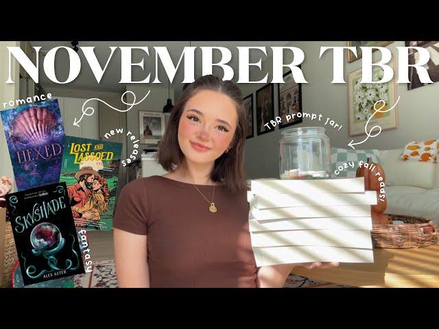 TBR prompt jar chooses my reads for November! 🫙️