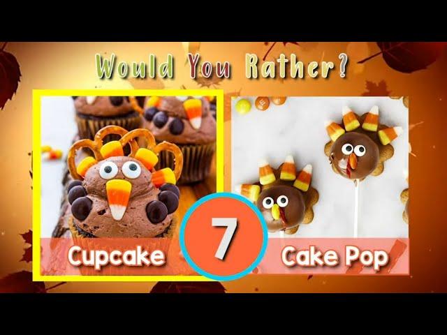 Would you Rather? Thanksgiving Sweets Edition | Thanksgiving Kid Brain Break | PhonicsMan Fitness