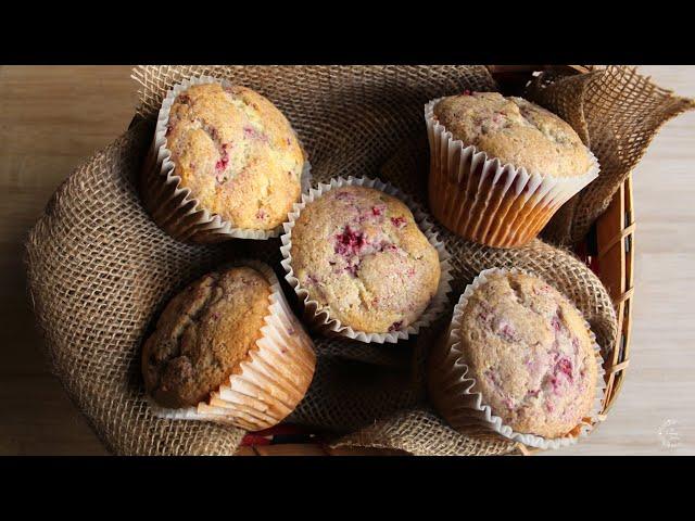 Soft Homemade Raspberry Muffins Recipe | The Sweetest Journey