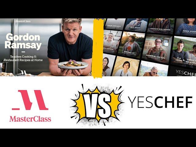 YesChef Vs. Masterclass | Best Online Cooking Schools 2023