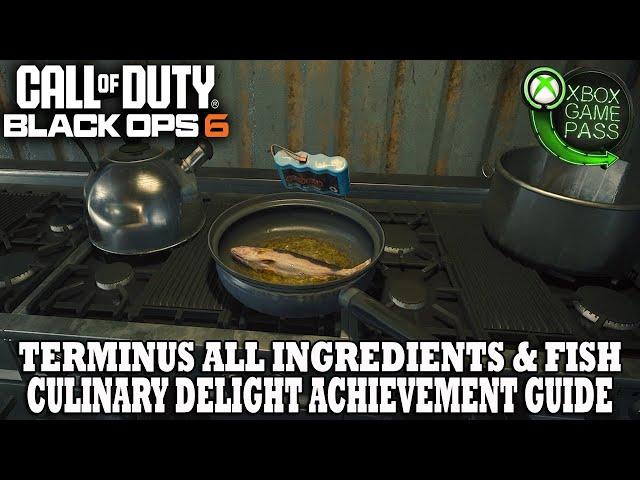 COD Black Ops 6 Zombies | Terminus Fish Easter Egg Guide | Culinary Delight Achievement