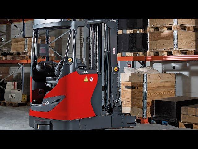 Automated Reach Trucks in Action - Linde R-MATIC - Linde Material Handling