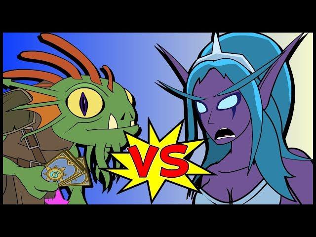 MORGL v TYRANDE: A Hearthstone Cartoon!