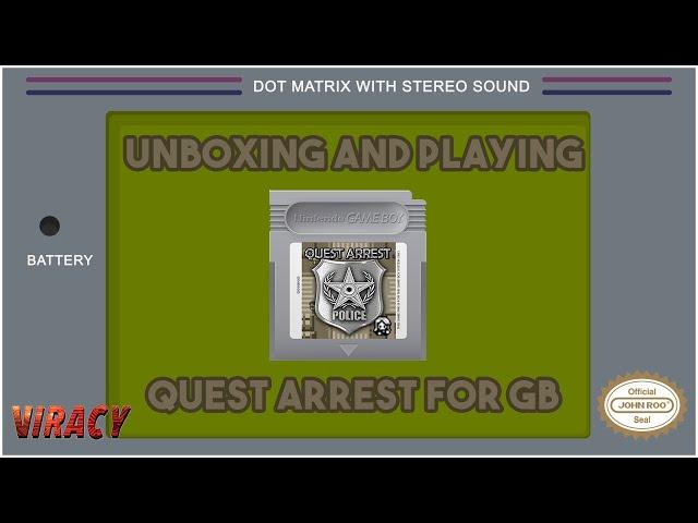 Unboxing and Playing Quest Arrest