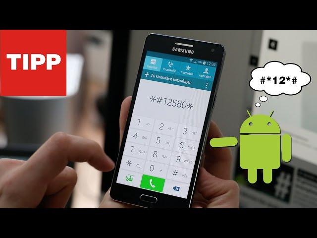 GSM-Codes: Geheime Funktionen an Ihrem Android-Smartphone