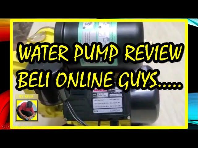 #15 REVIEW WATER PUMP JENAMA BOSSMAN DAN CARA PEMASANGAN