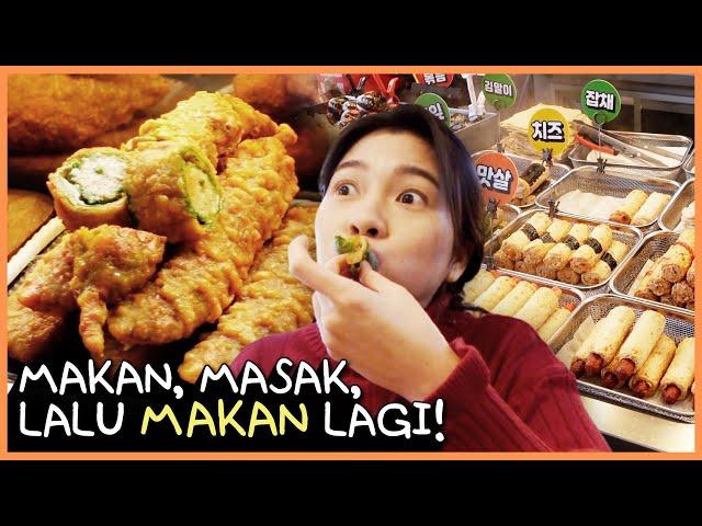 KOREAN SEOLLAL FOOD COOKBANG + MUKBANG VLOG! | AMELICANO