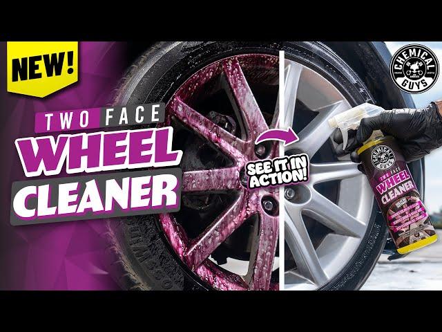 Get clean wheels WITHOUT scrubbing! - Introducing Two Face Wheel Cleaner!