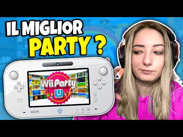 LIVE -  GIOCO a WII PARTY U per la PRIMA VOLTA e dopo MARIO PARTY con la CHAT !