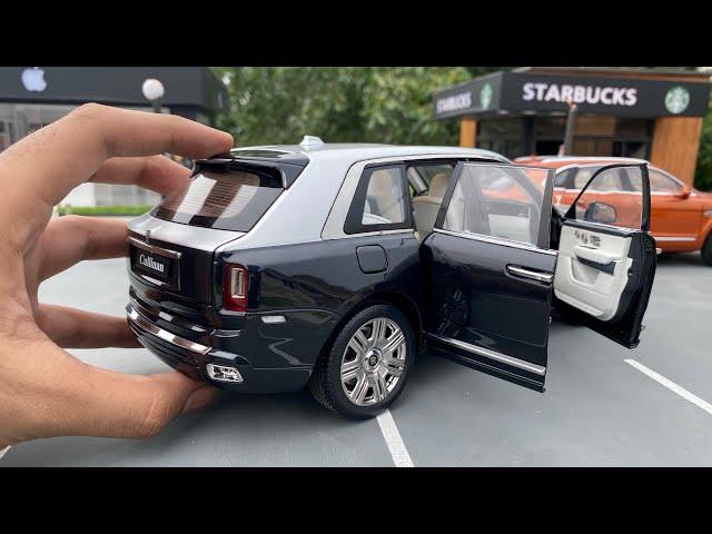 Unboxing a Rolls-Royce Cullinan Ultra-Luxury SUV Diecast Model Car | Rolls-Royce Merchandise