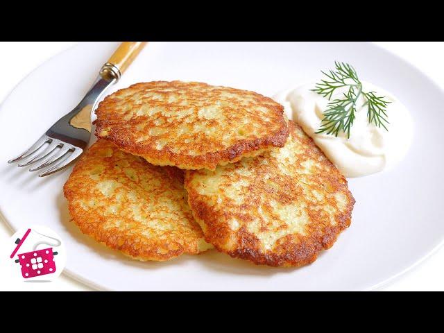 The most delicious DRANIKI from potatoes (potato pancakes)!