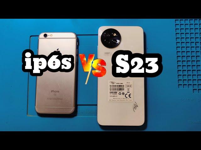 iPhone 6s VS Itel S23 SPEED TEST