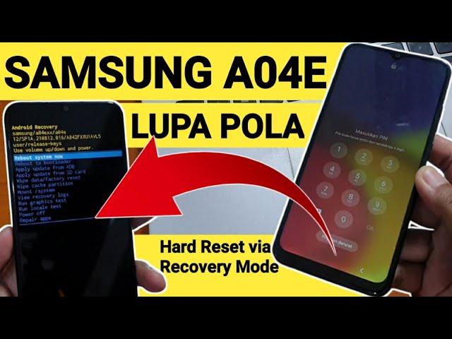 How to Reset Samsung A04e Forgot Lock Screen with the Easiest Method