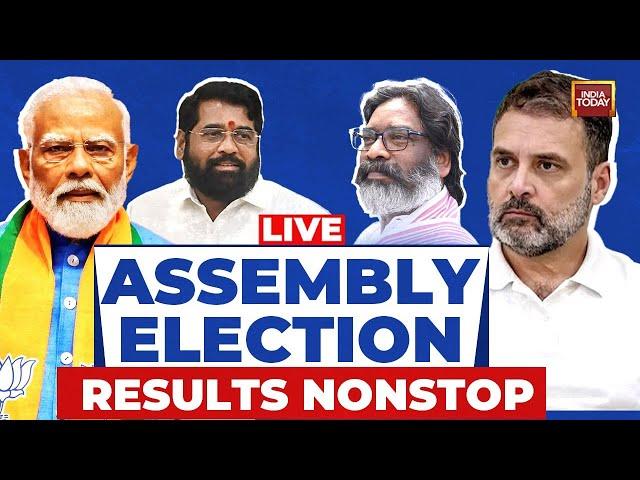 LIVE Debate On Maharashtra, Jharkhand Election Results | Big Setback For 'INDIA' Bloc In Maharashtra