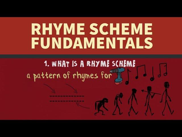 The Fundamental Rhyme Schemes of Rap