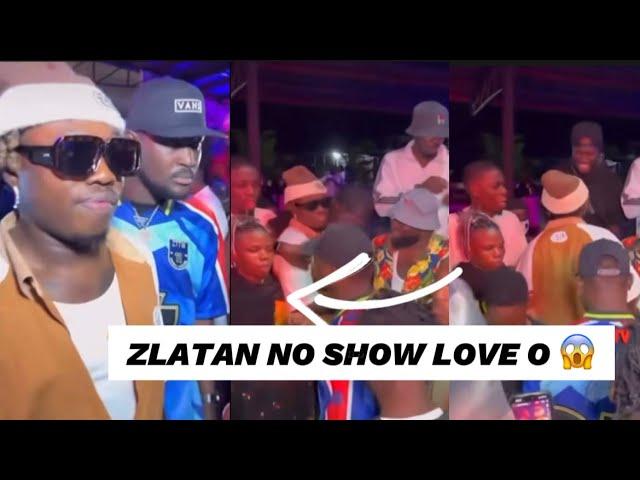 Zlatan SNUB Lyta as Lyta tried to greet him at the opening of ZTTW Store in Lekki Lagos 