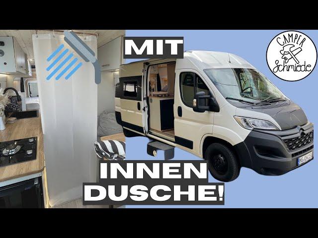 3 Personen Camper mit mobiler Innendusche 