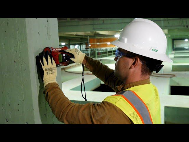 Non-Destructive Testing and Laboratory Analysis - Identifying Interior Concrete Issues