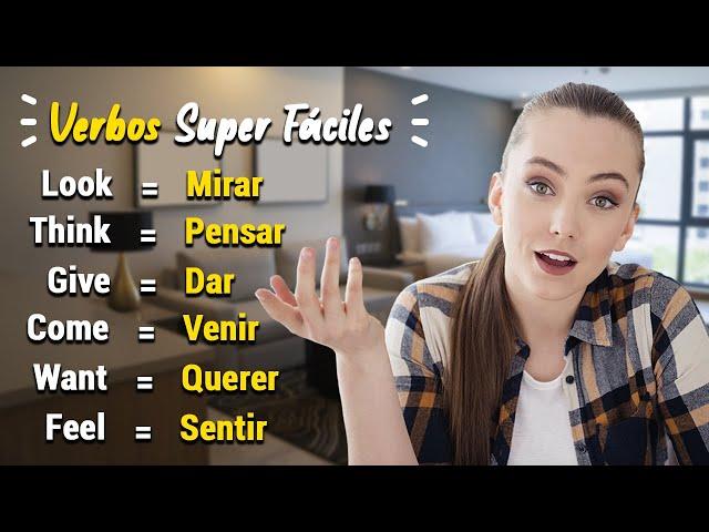  16 VERBOS EN INGLES SUPER FÁCILES Y NECESARIOS DE SABER | ENTIENDE MÁS EL INGLÉS DE USO DIARIO 