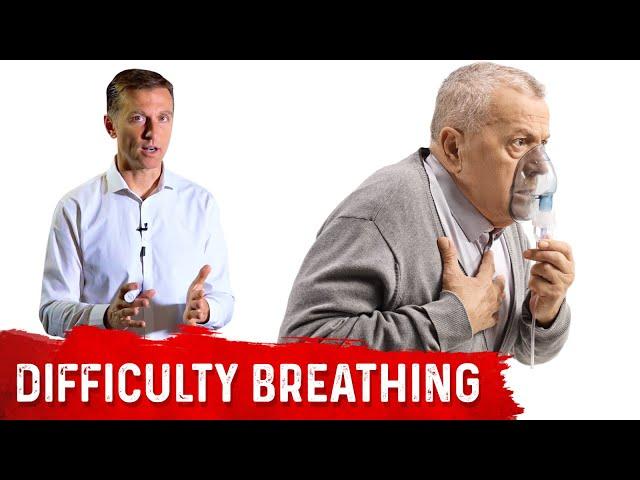 Interesting Cause of Air Hunger (Difficulty Breathing) – Dr.Berg on Shortness of Breath