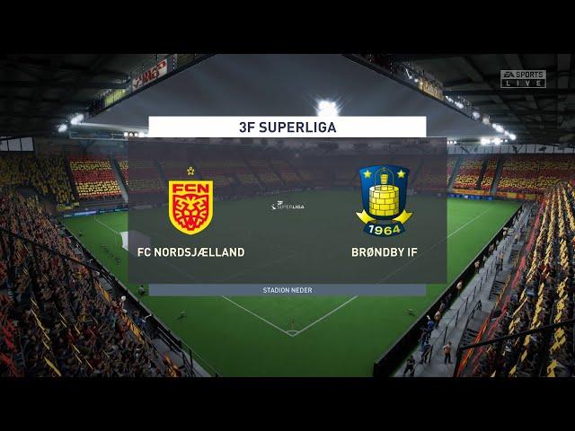 FC Nordsjælland vs Brøndby IF (10/04/2023) Danish Superliga Championship FIFA 23