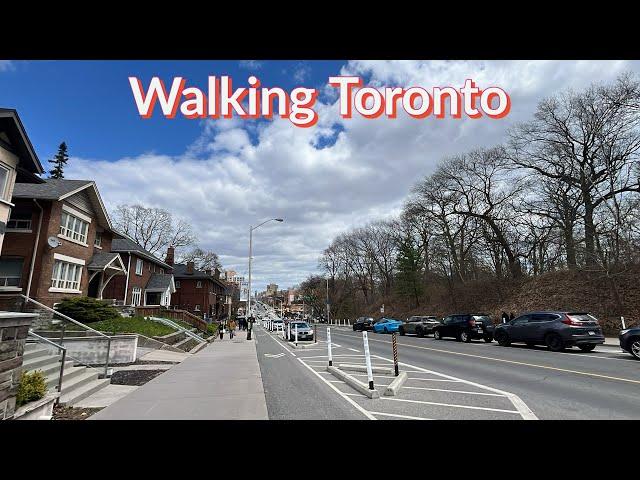 Walking Bloor Street West From High Park to Lansdowne in Toronto 4/21/2024