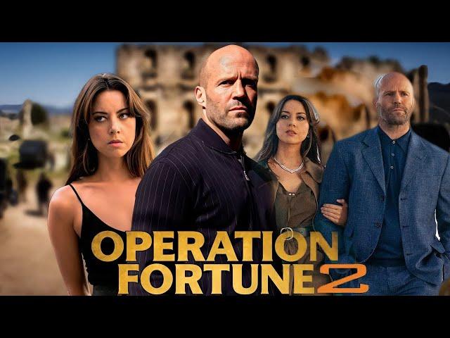 Operation Fortune 2 (2025) Movie | Jason Statham, Aubrey Plaza | Review And Fact