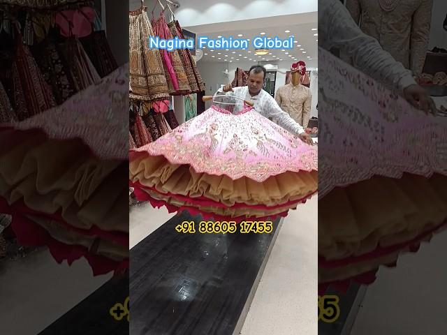 Nagina Fashion Chandni Chowk | Trending Party wear Lehenga | Chandni Chowk Lehenga Market #shorts