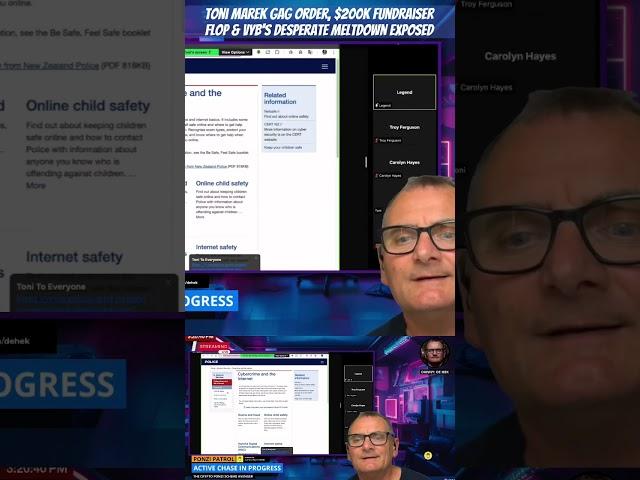 Toni Marek Gag Order, $200K Fundraiser Flop & VYB's Desperate Meltdown EXPOSED