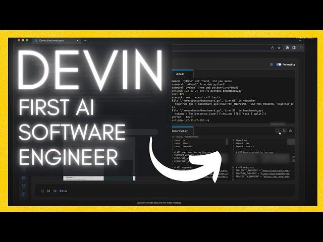 Devin: The First AI Software Engineer - Builds & Deploy Apps End-to-End!