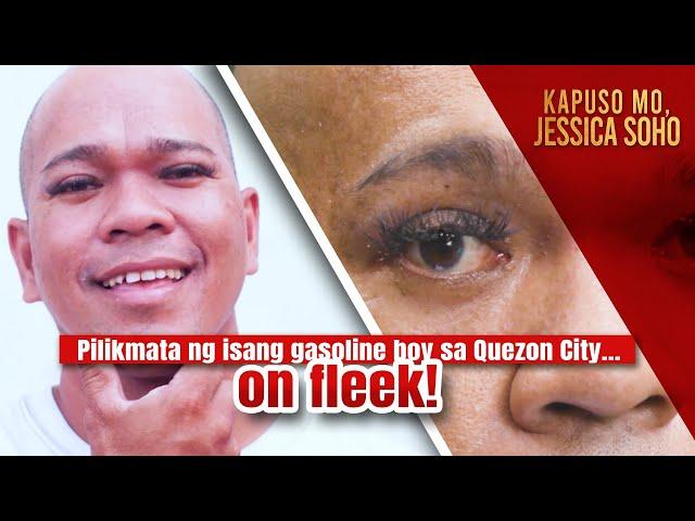 Pilikmata ng isang gasoline boy sa Quezon City... on fleek! | Kapuso Mo, Jessica Soho