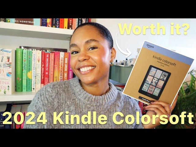 2024 KINDLE COLORSOFT UNBOXING initial thoughts, setup, and more!