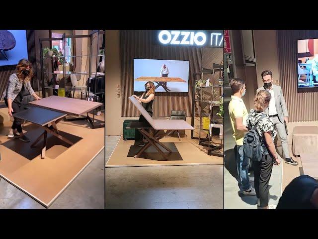 Supersalone 2021 | Ozzio Italia | Milan | Contemporary italian modern furniture