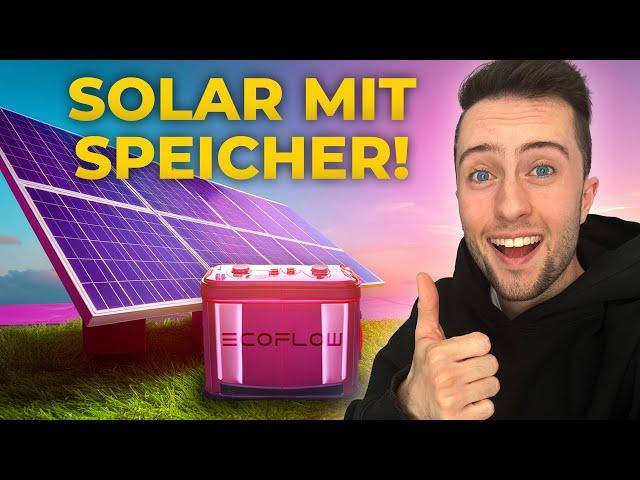 Balkonkraftwerk mit Speicher: Lohnt sich das? (EcoFlow PowerStream)