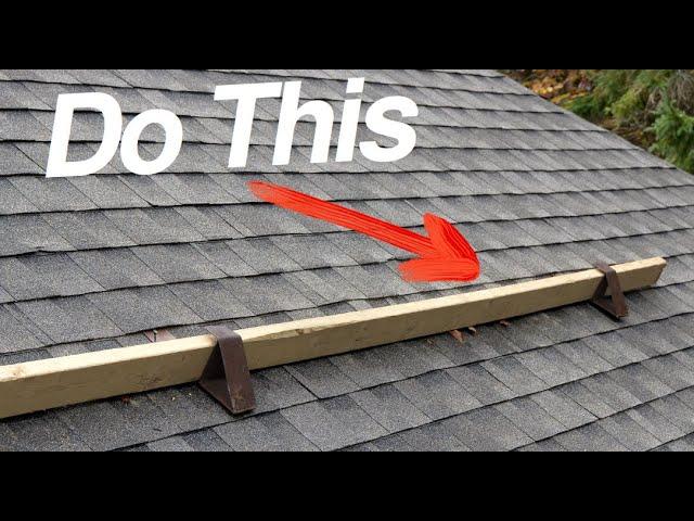 How To Use A 2x4 As A Roof Jack (Roofing Tips and Tricks)