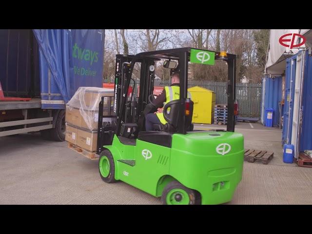 The worlds first real Li-Ion forklift truck from EP Equipment