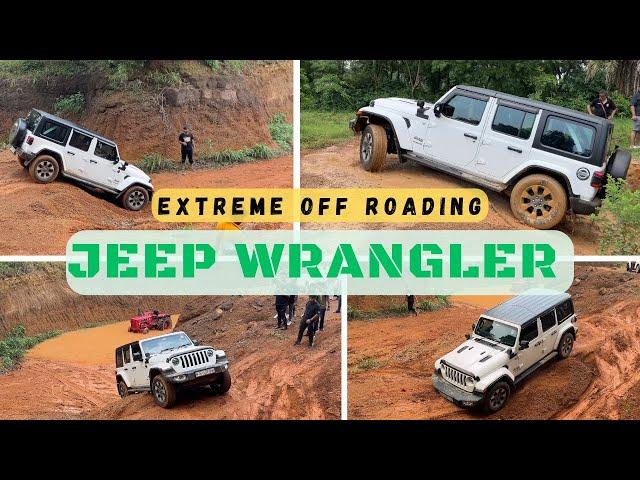 Jeep Wrangler Off roading // extreme off road events // asli test of jeep wrangler