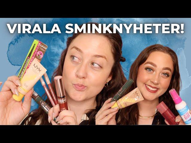 Testar nytt smink från NYX, Maybelline och L´oreal!