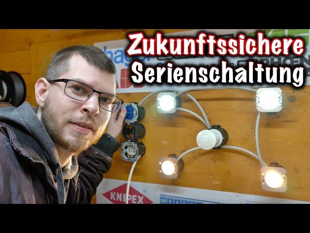 Serienschaltung mit 5-adriger Leitung verdrahten! ElektroM