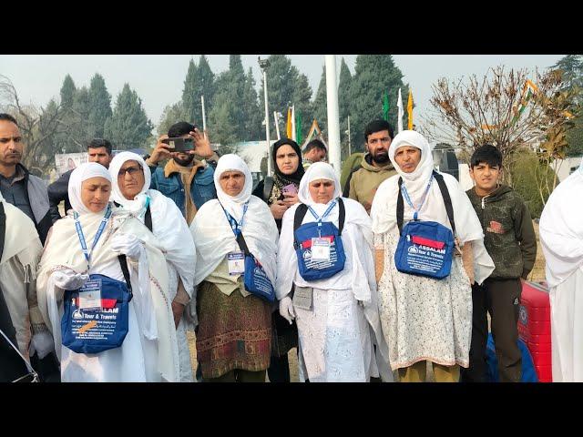 Alhamdulillah Umrah Group departed from Srinagar Airport ️ | Assalam Tour & Travels Beerwah