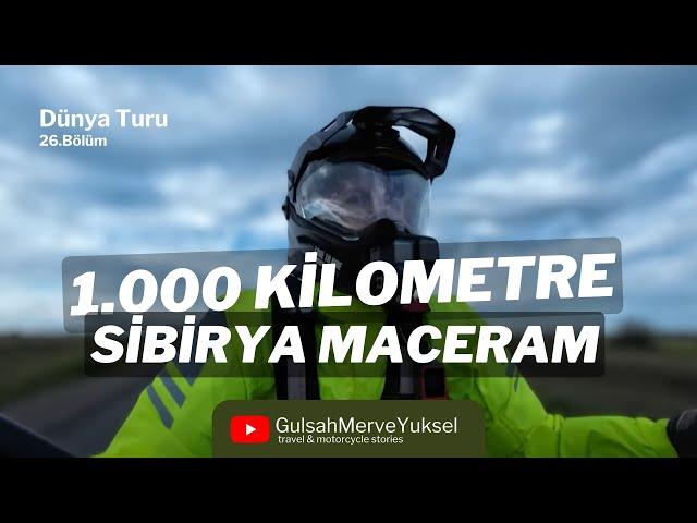 Motosikletimle Sibirya Maceram - Novosibirsk'i Keşfetmek!  - ️ #SibiryaSürüşü S1-B26