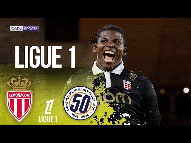 AS Monaco vs Montpellier | LIGUE 1 HIGHLIGHTS | 09/28/24 | beIN SPORTS USA