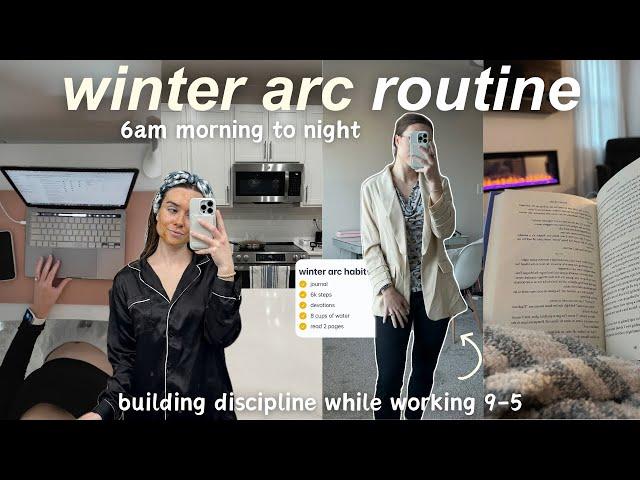 in my WINTER ARC ERA: *productive vlog* healthy habits + motivating day in my life