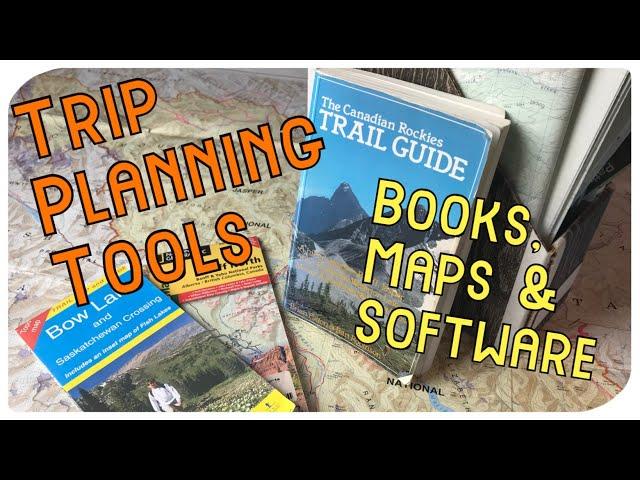 Backpacking trip planning tools - books, maps &  CalTopo online mapping software