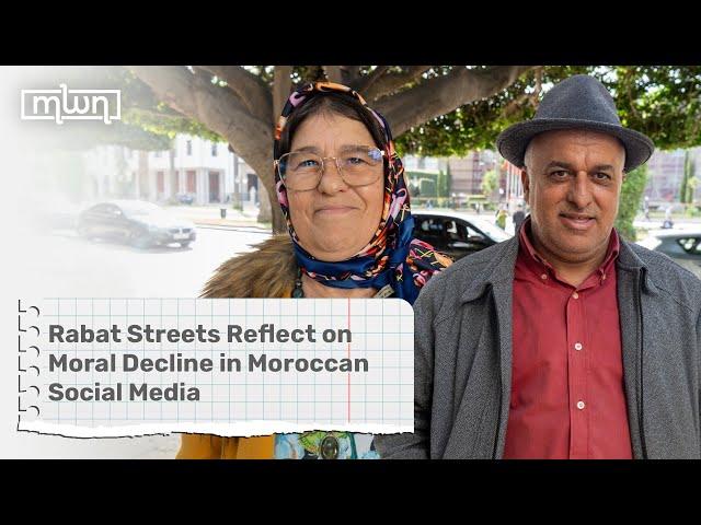 Rabat Streets Reflect on Moral Decline in Moroccan Social Media