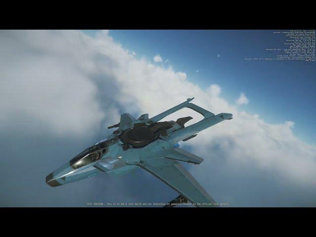 Star Citizen Alpha 3.23 PTU - Very High Clouds & Water Physics Let's Try