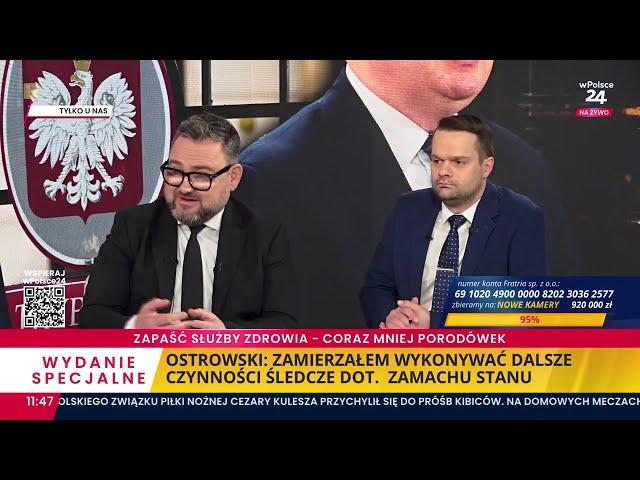 Tylko wPolsce24. Rozmowa z zawieszonym prokuratorem Michałem Ostrowskim