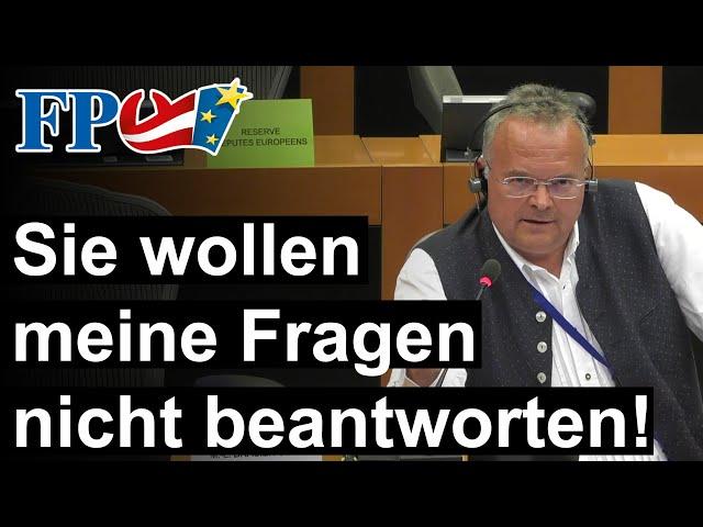 EU Parlament: Keine Antworten im Gesundheitsausschuss!