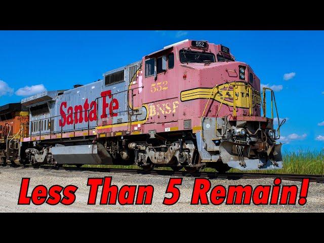 Chasing The VERY LAST of Santa Fe's Superfleet B40-8W's!