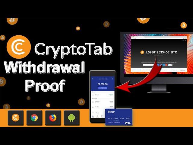 Withdraw Bitcoin From Cryptotab  - Live Withdrawal Proof